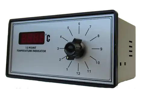 Multi Point temperature indicator