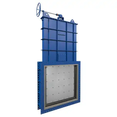 guillotine damper gas application isolation elements natural gases air dryers 