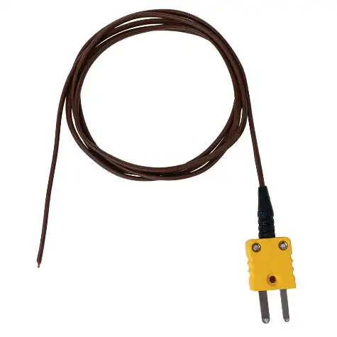 Single shot wire thermocouple